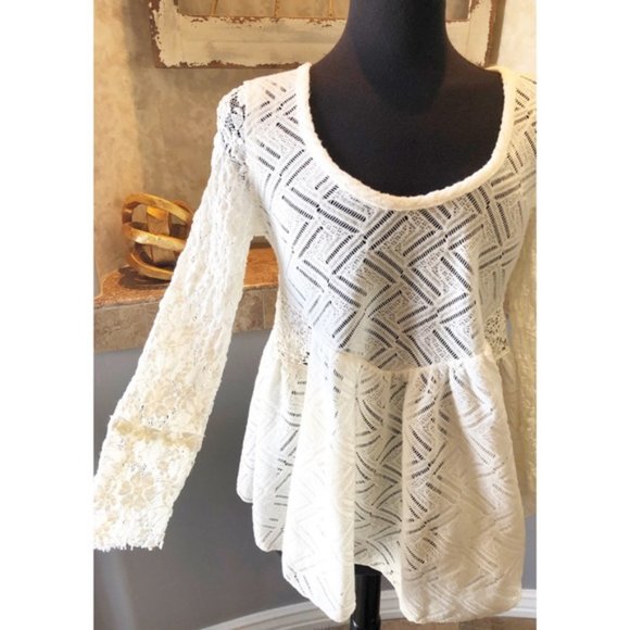 Free People Small Lace Top - Picture 4 of 10